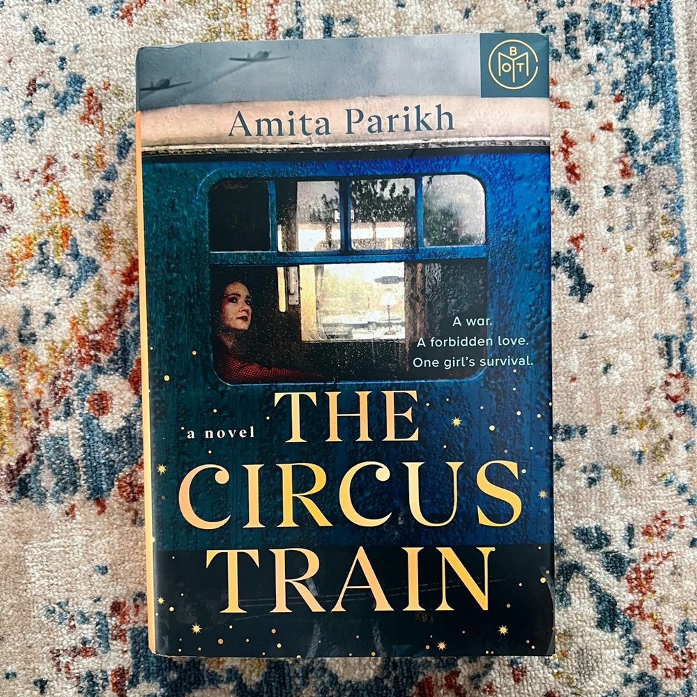 The Circus Train by Amita Parikh hardcover book